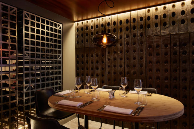coi restaurant private dining room